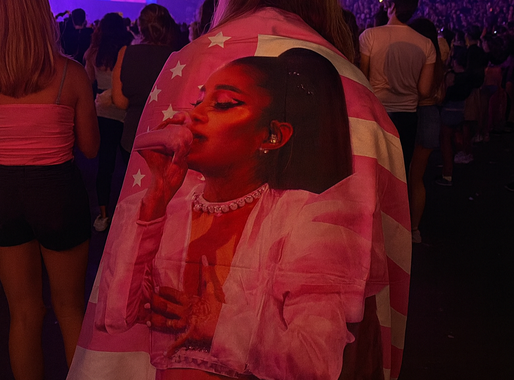 Ariana Grande "Stars & Stripes" Flag