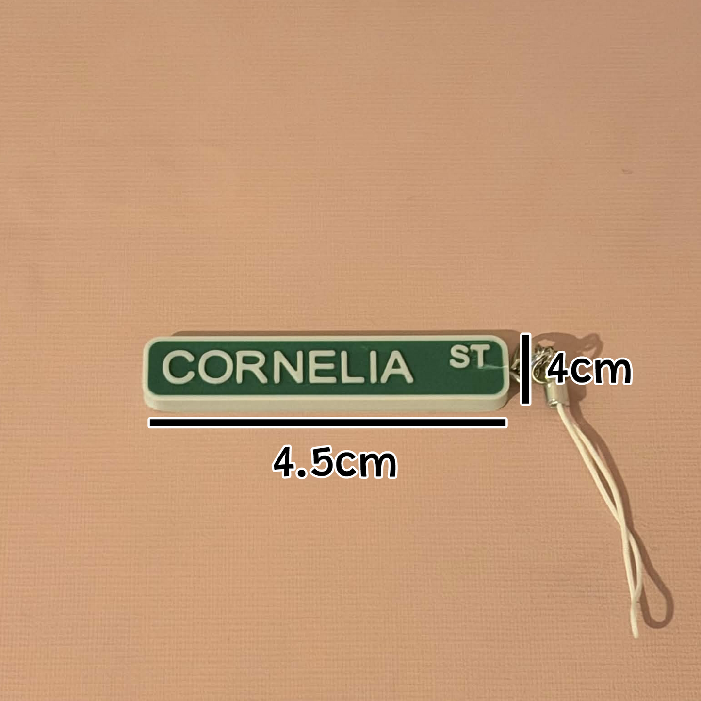 Taylor Swift "Cornelia St." Keychain