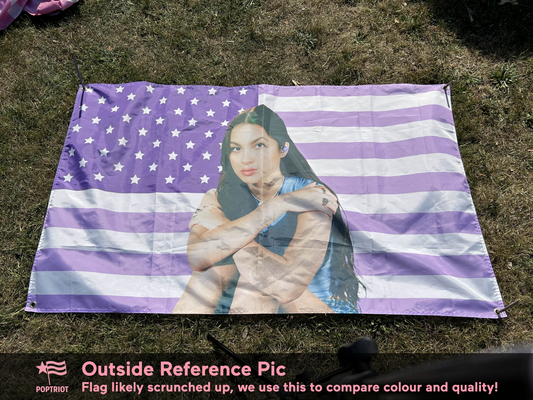 Olivia Rodrigo "Stars & Stripes" Flag