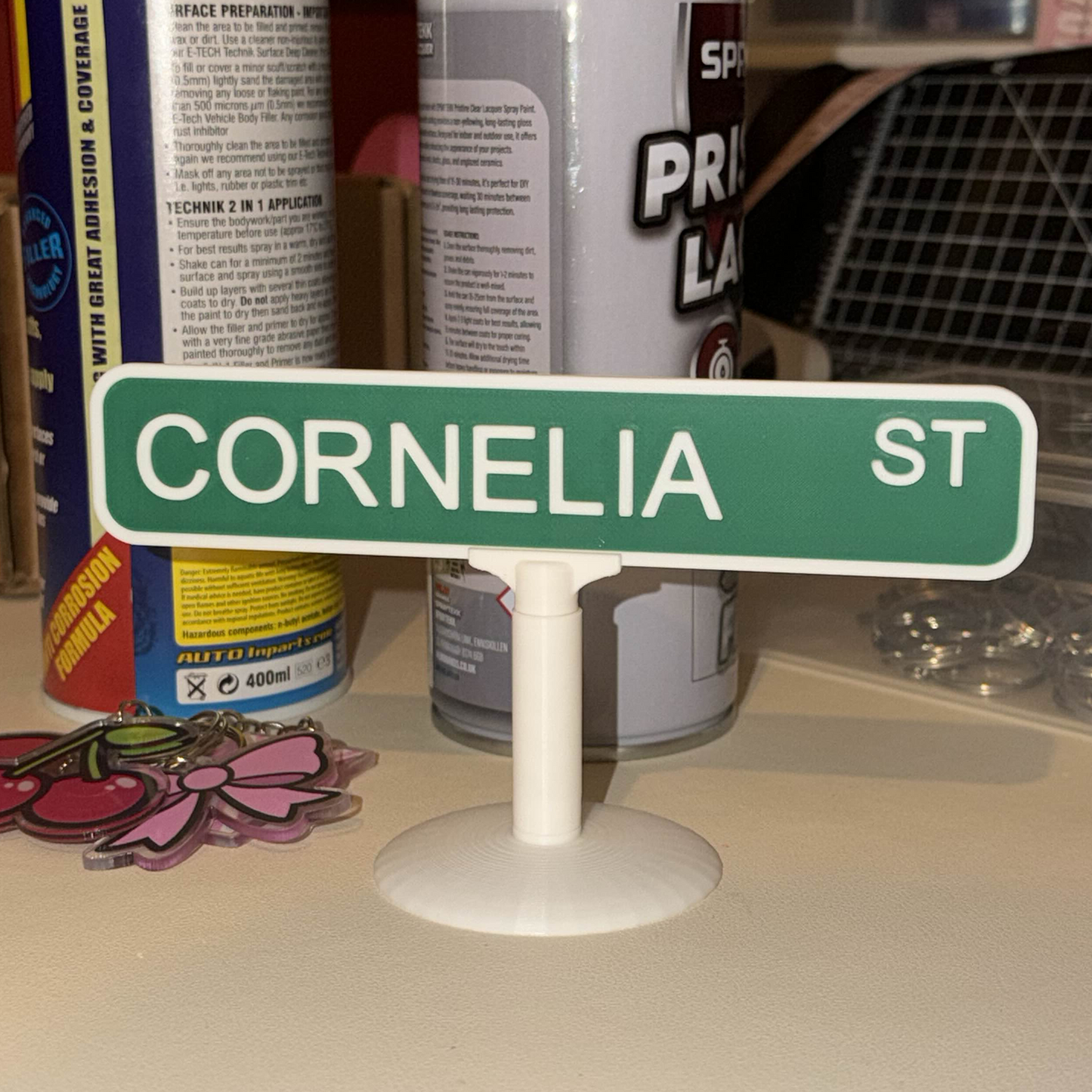 "Cornelia Street" Street Sign Ornament