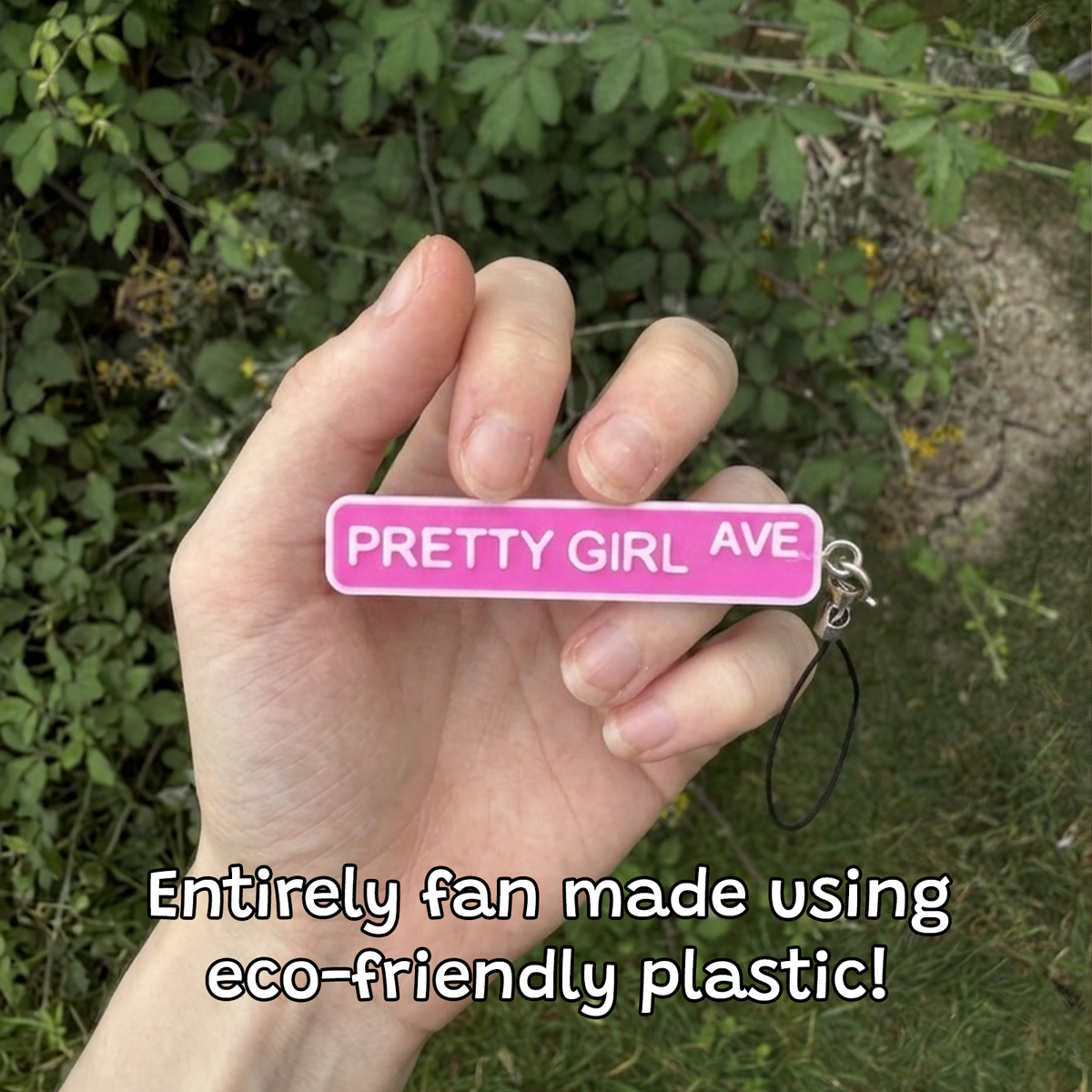 "Pretty Girl Avenue" Keychain