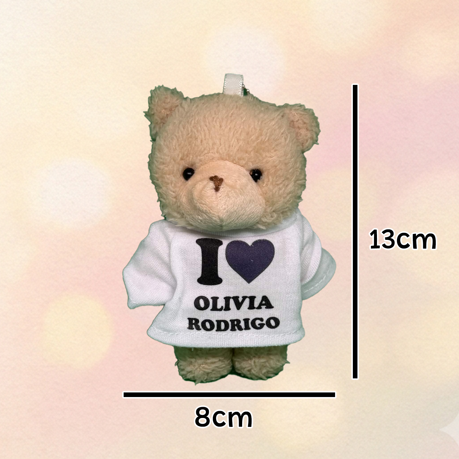 I <3 Olivia Rodrigo Teddy Chain