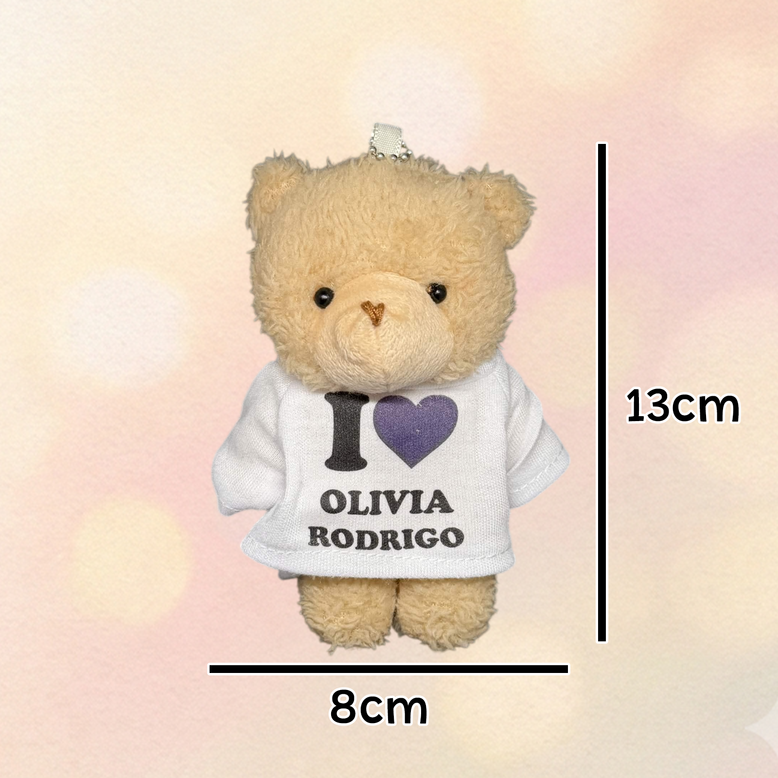 I <3 Olivia Rodrigo Teddy Chain