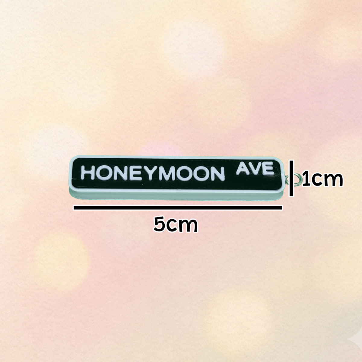 "Honeymoon Avenue" Keychain