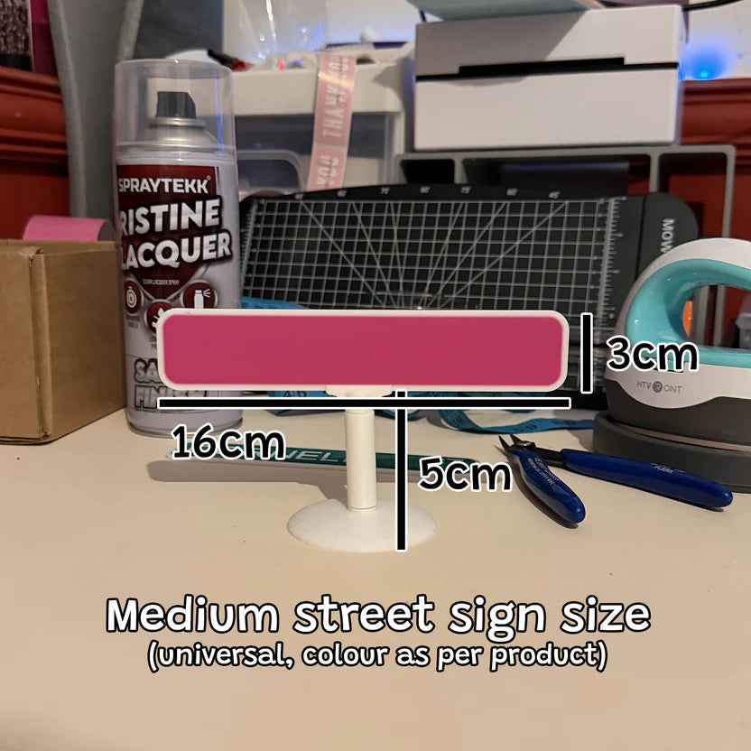 "Honeymoon Avenue" Street Sign Ornament
