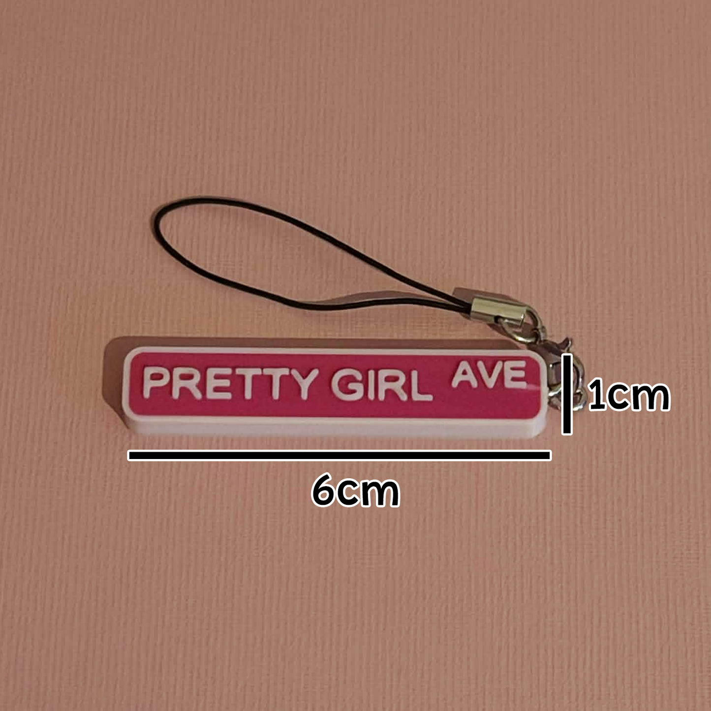 Sabrina Carpenter "Pretty Girl Ave." Keychain