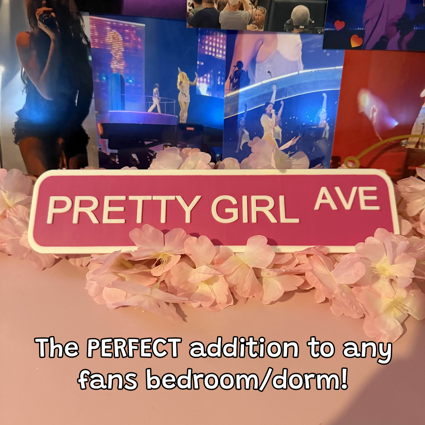 "Pretty Girl Avenue" Street Sign Wallhang