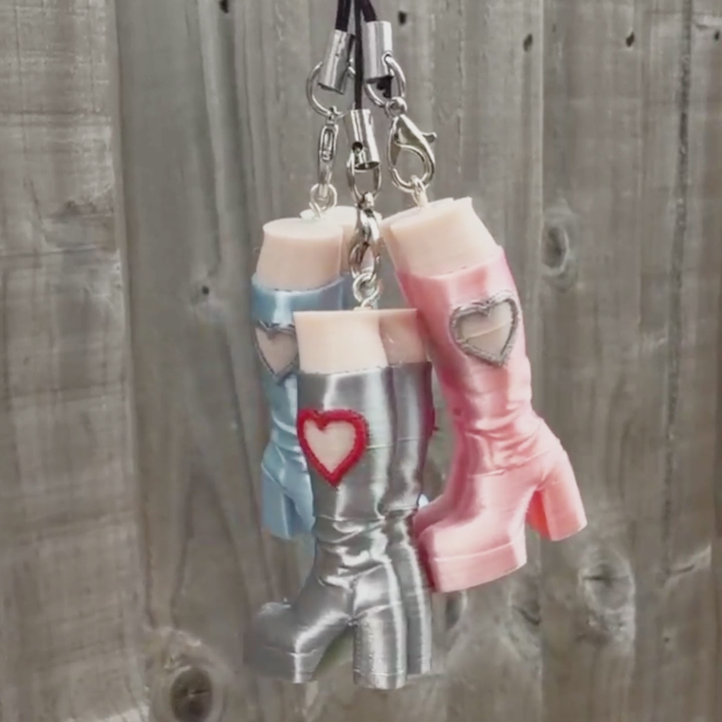 "Gogo Boots" Keychain