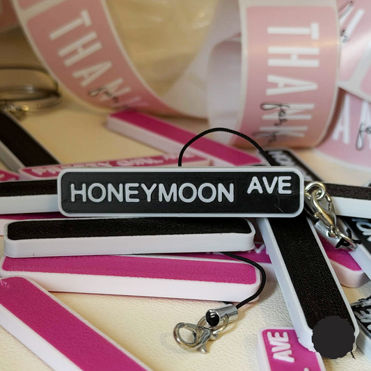 Ariana Grande "Honeymoon Ave." Keychain