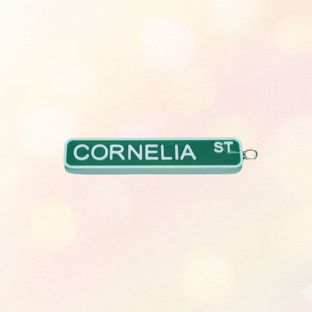 "Cornelia Street" Keychain