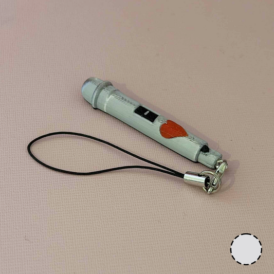 Sabrina Carpenter "Heart Microphone" Keychain