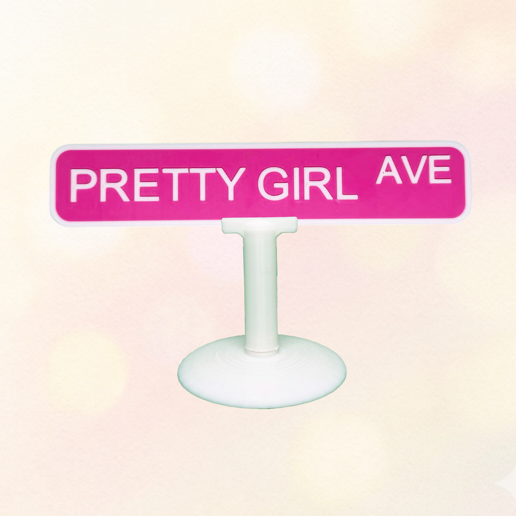 "Pretty Girl Avenue" Street Sign Ornament