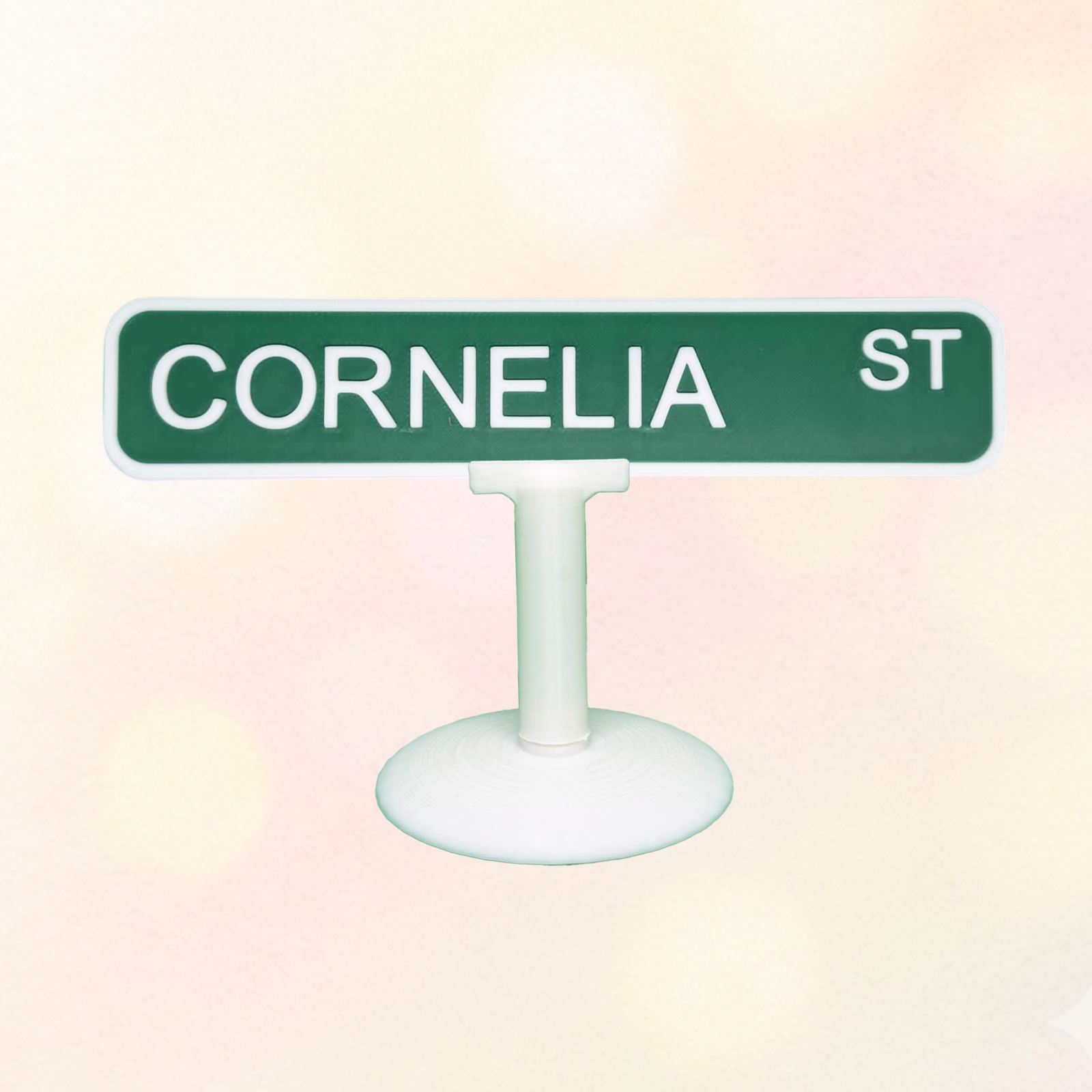 "Cornelia Street" Street Sign Ornament
